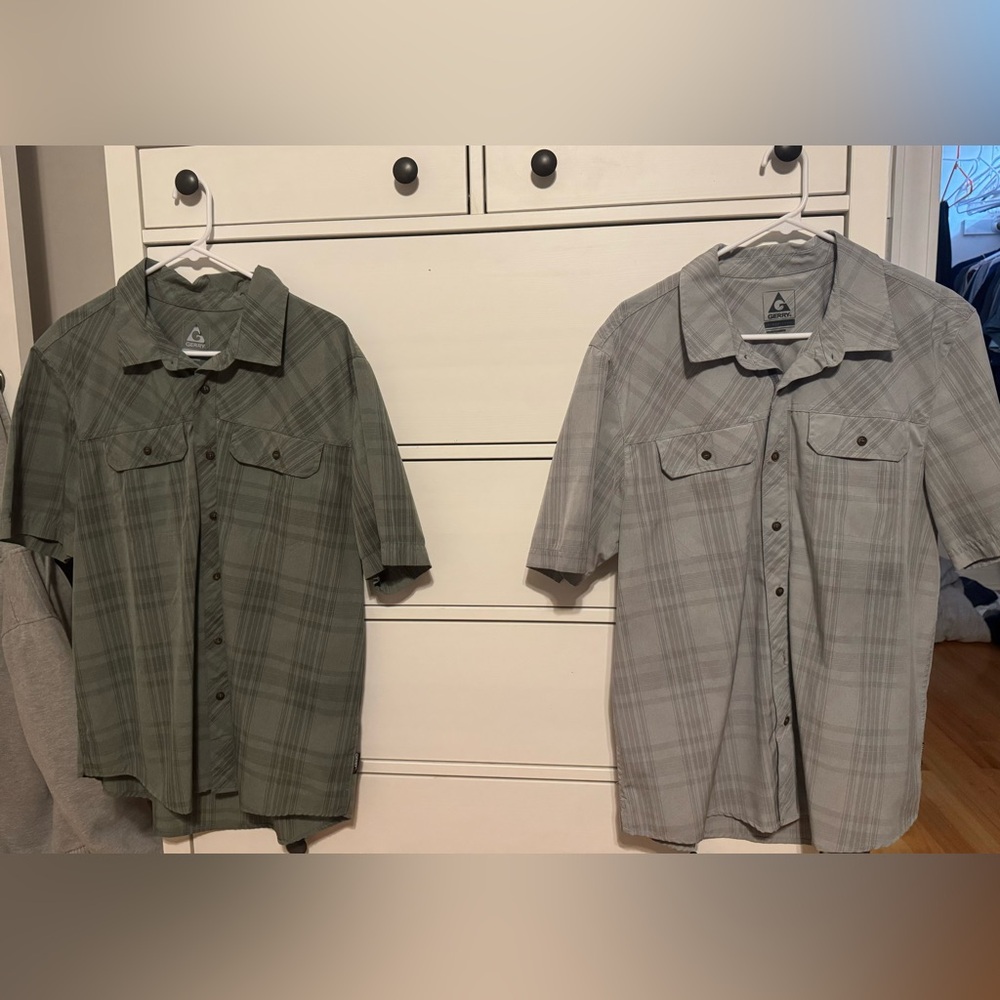 2 Gerry Men’s Button Downn Shirts